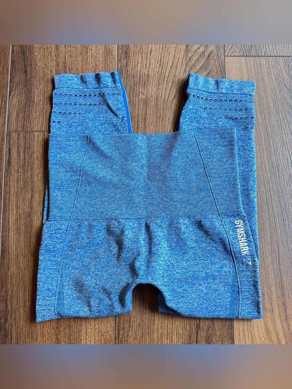 Gymshark Blue Seamless High-Waist Leggings
